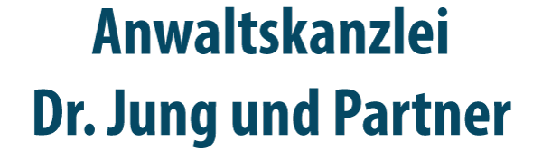 „Rechtsanwälte Dr. Jung und Partner“-Logo, zur Startseite